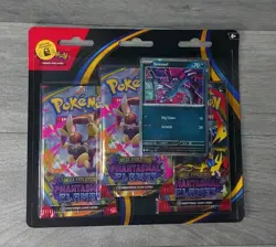 Pokemon TCG Phantasmal Flames Triple Blister 3 Pack Sneasel New Sealed - Image 2