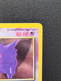Gengar 5/62 Holo Rare Fossil Pokemon Card - HP - Image 3