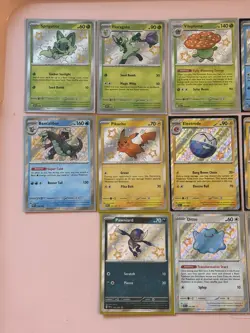 Pokemon Paldean Fates Lot Of 13 Shiny Rare Cards Pikachu Included - Image 2