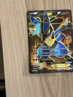 Pokemon TCG Lucario EX 107/111 XY Furious Fists NM - Image 3