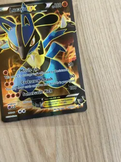 Pokemon TCG Lucario EX 107/111 XY Furious Fists NM - Image 4