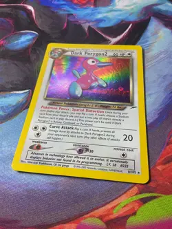 Dark Porygon2 8/105 2002 Pokemon Neo Destiny Holo Swirl Rare Near Mint - Image 2