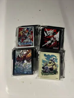 Bandai Digimon Card Game Sleeves - Bundle of 4 v2 - [TCG CCG] [PKMN MTG] - Image 1