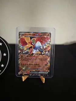 Ethan's Ho-Oh EX 026/217 Ultra Rare Ascended Heroes Pokemon TCG English - Image 2