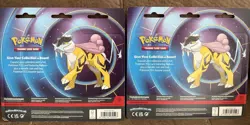 Pokemon Mega Evolution & Phantasmal Flames Raikou Promo 2-Pack Blister Sealed - Image 2