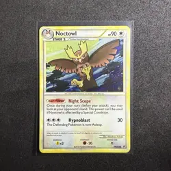 Noctowl HGSS06 Hgss Holo Black Star Promos Vintage Pokemon TCG - Image 1