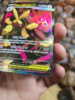 Pokemon TCG Phantasmal Flames Mega Lopunny Ultra Rare Holo 115/094 - Image 4