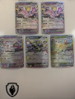 Pokemon TCG Prismatic Evolutions Mystery Box Promo Lot Of 5 Nm! - Image 1