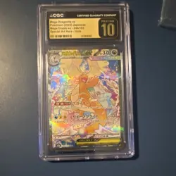 Pokemon Mega Dragonite ex 246/193 Special Art Rare Holo Japanese CGC 10 Pristine - Image 1