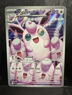 Wigglytuff 105/094 Phantasmal Flames Illustration Rare Pokemon - Image 1