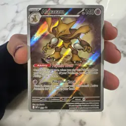 Pokemon TCG Alakazam EX Promo 009 Mega Evolution - Image 2