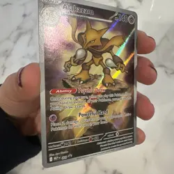 Pokemon TCG Alakazam EX Promo 009 Mega Evolution - Image 3