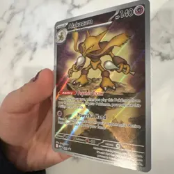 Pokemon TCG Alakazam EX Promo 009 Mega Evolution - Image 4