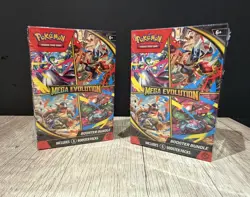 Pokemon TCG Mega Evolution Booster Bundle 6 Packs New & Factory Sealed X2 - Image 1