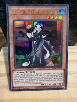 Chamber Dragonmaid (UR) RA04-EN032 Quarter Century Stampede 1st Edition - Image 1