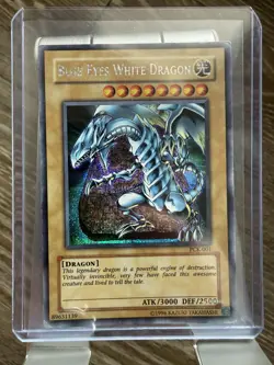 Blue-Eyes White Dragon(Power of Chaos: Kaiba the Revenge)PCK-001 Yu-Gi-Oh! LP - Image 1