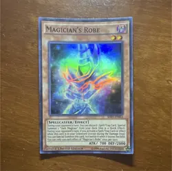 Yu-Gi-Oh! Magician's Robe SHVI-ENSE3 Shining Victories Ltd Ed Holo Spellcaster - Image 1