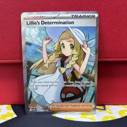 LILLIE'S DETERMINATION 169/132: 2025 Pokemon Mega Evolution -Ultra Rare -NM - Image 1