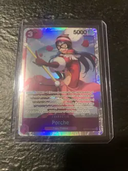 One Piece TCG 500 Years In The Future Porche OP07-072 SR Mint - Image 1
