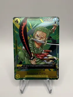Roronoa Zoro (CS 2024 Event Pack) Foil PR One Piece Promotion Cards P-042 NM - Image 1