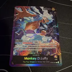 One Piece CCG Bandai Monkey.D.Luffy Leader OP09 - Image 1