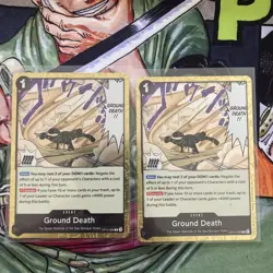 2x OP14-096 | Ground Death | One Piece TCG | English - Image 1
