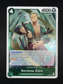 One Piece TCG The Best Vol. 2 PRB-02 - Roronoa Zoro R PRB02-006 - English NM - Image 1