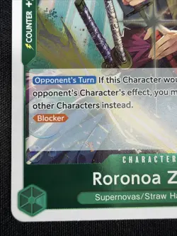 One Piece TCG The Best Vol. 2 PRB-02 - Roronoa Zoro R PRB02-006 - English NM - Image 5