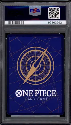 2023 One Piece Japanese OP09 Wanted Alternate Art Monkey D Luffy #119 PSA 10 - Image 2