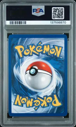 2000 POKEMON ROCKET 1ST ED #1 DARK ALAKAZAM-HOLO PSA 7 - Image 2