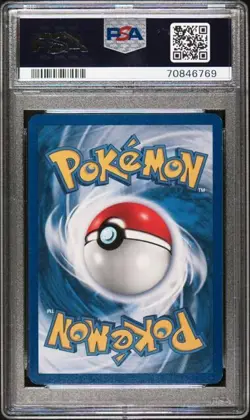 Dark ALAKAZAM #1 - HOLO - POKEMON 2000 - Team Rocket PSA 7 - Image 2