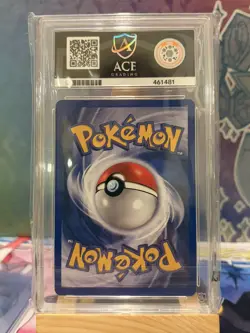117916189 Dark Alakazam 2000 Pokemon Team Rocket First Edition #1/82 Holo ACE 7 - Image 2