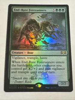 MTG Foil Promo PRM Ravnica Allegiance RNA End-Raze Forerunners Mint - Image 1