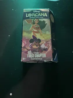 Disney Lorcana TCG The First Chapter Ruby & Emerald Starter Deck - 60 Cards 4050368981707 - Image 1
