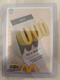 Mcdonalds Trading Cards 2026 Order 000, 04/24 Unredeemed code - New - Image 1