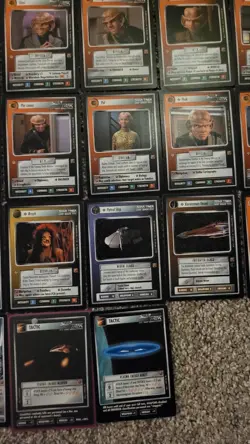 Star Trek CCG Rules of Acquisition near complete set (88/130 unique cards!) - Image 2