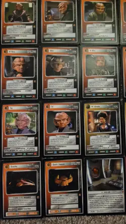 Star Trek CCG Rules of Acquisition near complete set (88/130 unique cards!) - Image 3