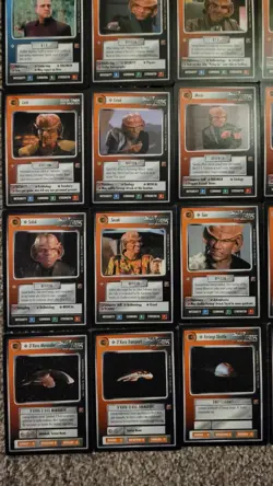 Star Trek CCG Rules of Acquisition near complete set (88/130 unique cards!) - Image 4