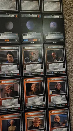 Star Trek CCG Rules of Acquisition near complete set (88/130 unique cards!) - Image 5