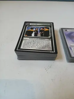 Star Trek CCG 1E Voyager Common/Uncommon C/U Set 126 cards + 10 Rare NM - Image 2