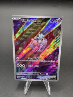 Pokemon TCG Tinkatink Scarlet & Violet Paldea Evolved Holo Card 216/193 - Image 1