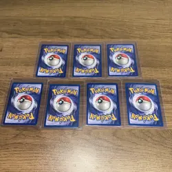 Pokemon Cards: Lot Of 7 1st Edition Jungle Fossil Card Non-Holo Lot LP - Image 2