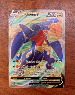 Pokemon Garchomp v Full Art Ultra Rare Card 178/189 Astral Radiance NM - Image 1