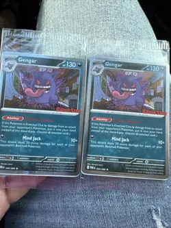 Pokemon Gengar GameStop Promo Stamped Card English SEALED X2 - Image 1