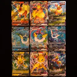 🔥💦⚡9 cards SET |Flarion+Vaporeon+Jolteon VMAX CSHC Pokemon Card Chinese NM #5 - Image 1