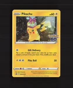 Pikachu SWSH234 Sword & Shield Black Star Promo Holo Pokemon Card NM - Image 1