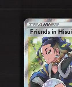 Friends in Hisui 148/159 Crown Zenith Full Art Ultra Rare Holo Pokemon Card NM - Image 3