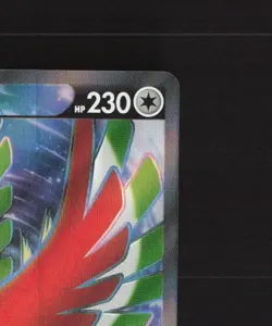 Ho-Oh V 187/195 Silver Tempest Full Art Ultra Rare Holo Pokemon Card NM - Image 4