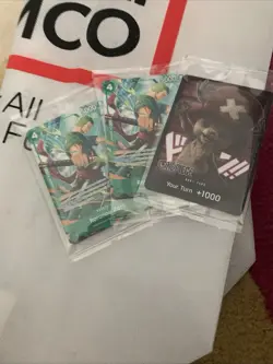 ONE PIECE C2E2 PROMO CARDS LOT OF 3 - Image 1