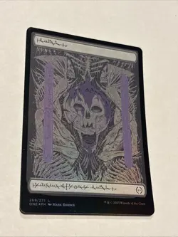 ~ Swamp ~ [Full Art Foil] #269 ~ Phyrexia: All Will Be One ~ MTG ~ NM/LP - Image 1